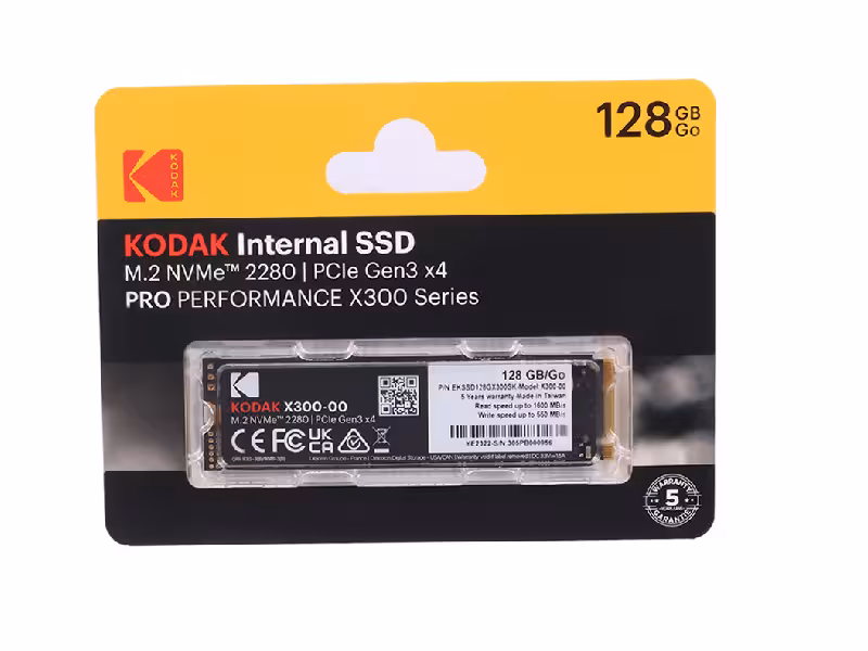 حافظه SSD کداک Kodak X300 128GB M.2