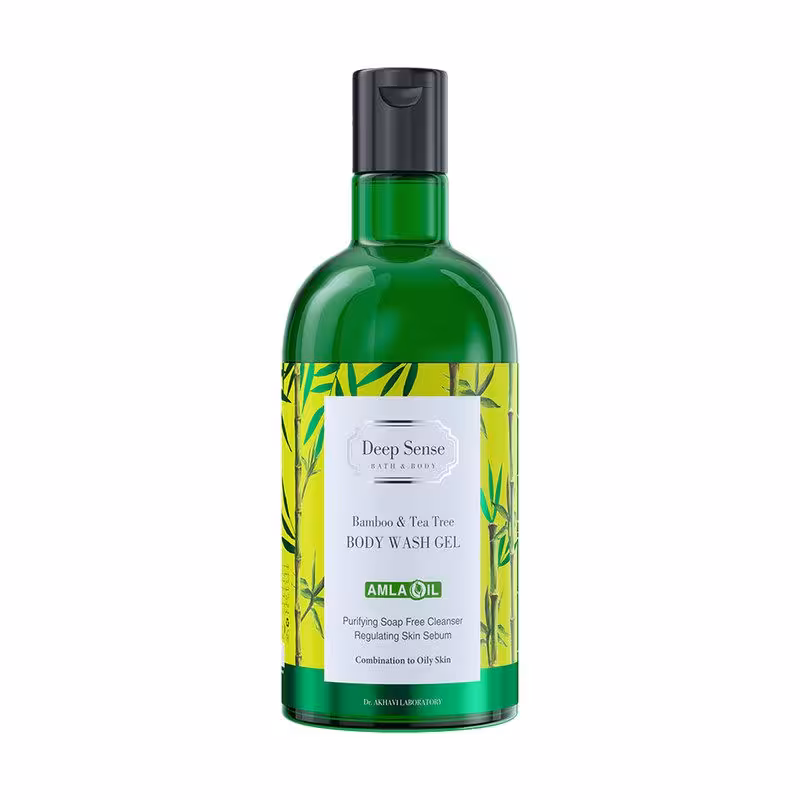 شامپو بدن بامبو و درخت چای دیپ سنس حاوی عصاره ی بامبو (400 میل)