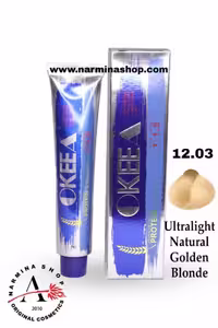 رنگ مو اکیا شماره 12.03 ULTRA LIGHT NATURAL GOLDEN BLONDE