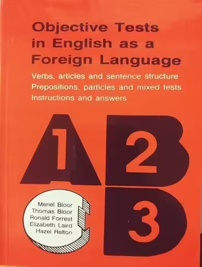 کتاب Objective Test In English As a Foreign Language