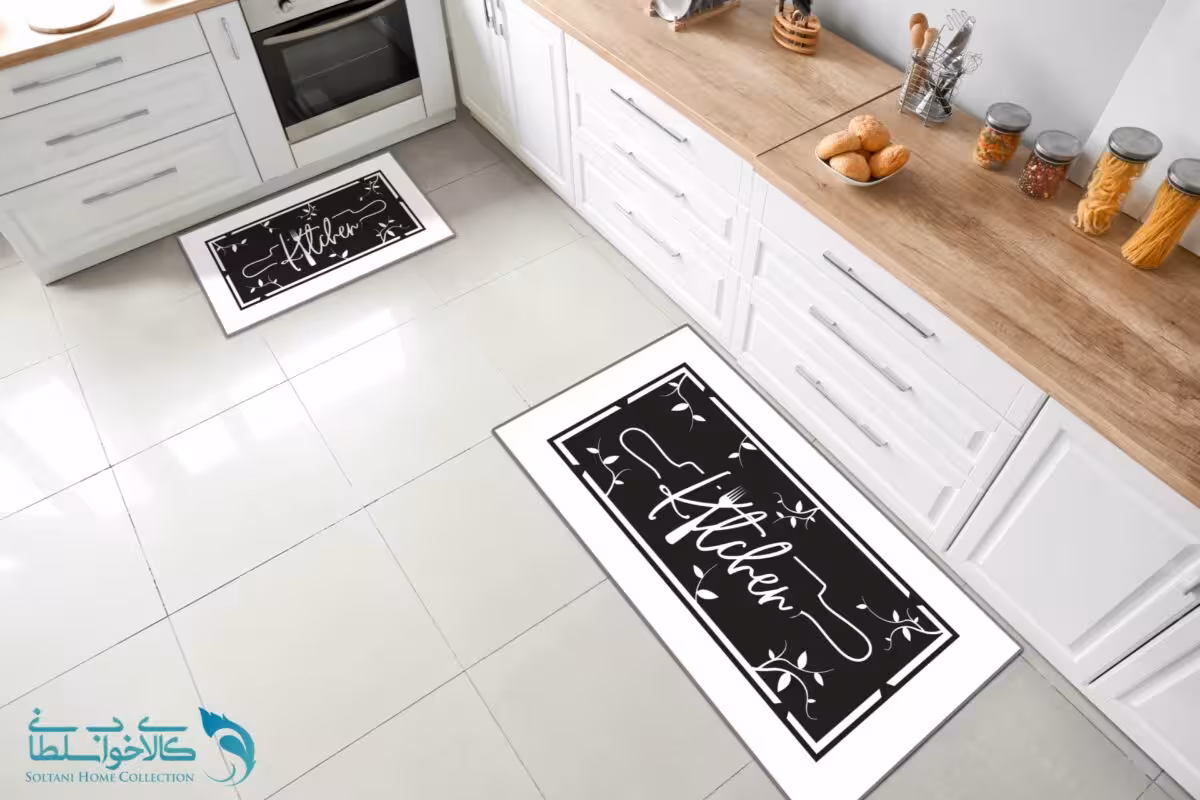 فرشینه آشپزخانه طرح kitchen کد FR1548