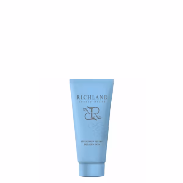 کرم ضد آفتاب بی رنگ SPF50 پوست خشک ریچلند