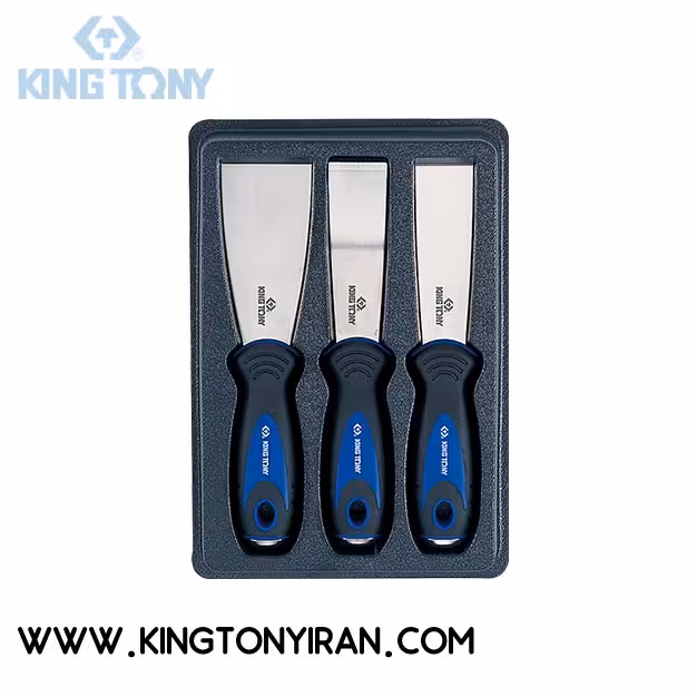 9CJ023 – ست کاردک  3 عددي با پهناي (32 – 50 ميليمتر )  کينگ توني