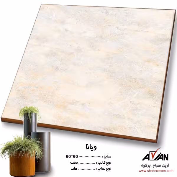 سرامیک ویانا 60*60 کاشی آرین سرام
