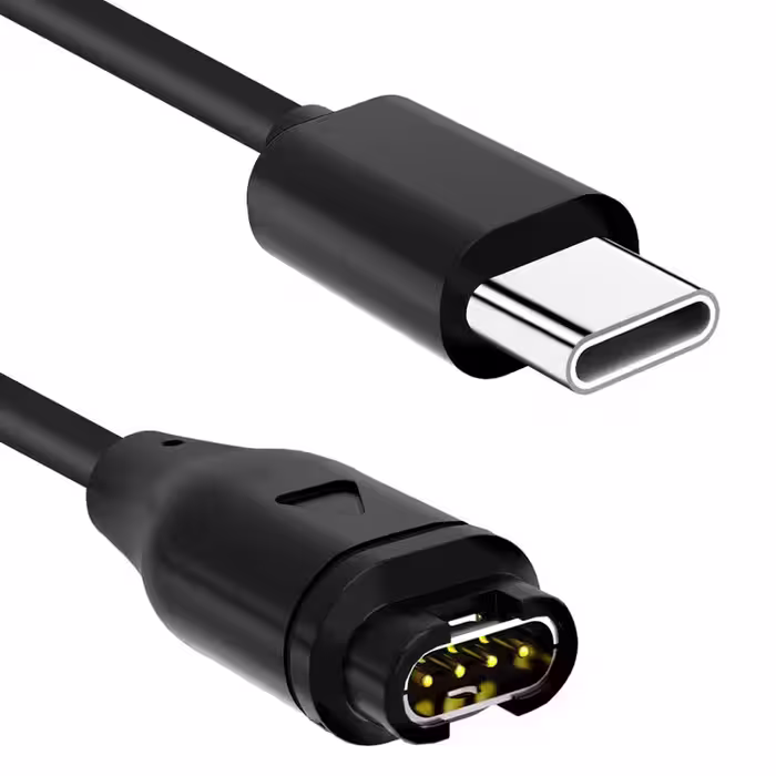 کابل شارژ usb-c نیهاتا مدل FX7 مناسب برای ساعت هوشمند گارمین fenix