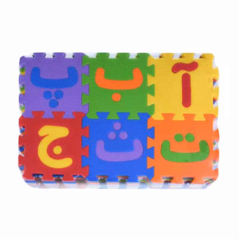 حروف و اعداد فومی متوسط