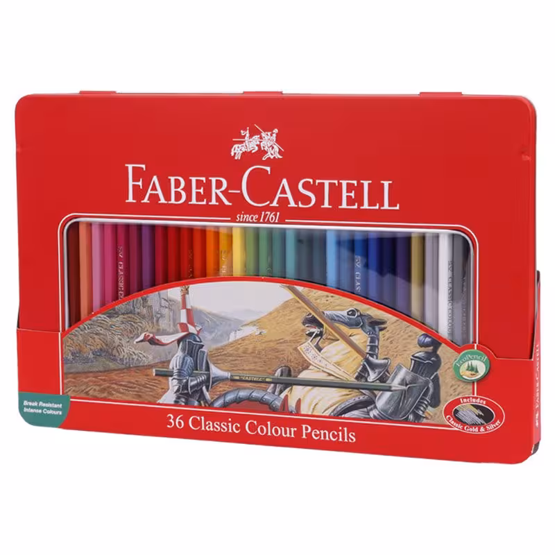 مداد رنگی 36 رنگ فابر کاستل Faber-Castell 115846