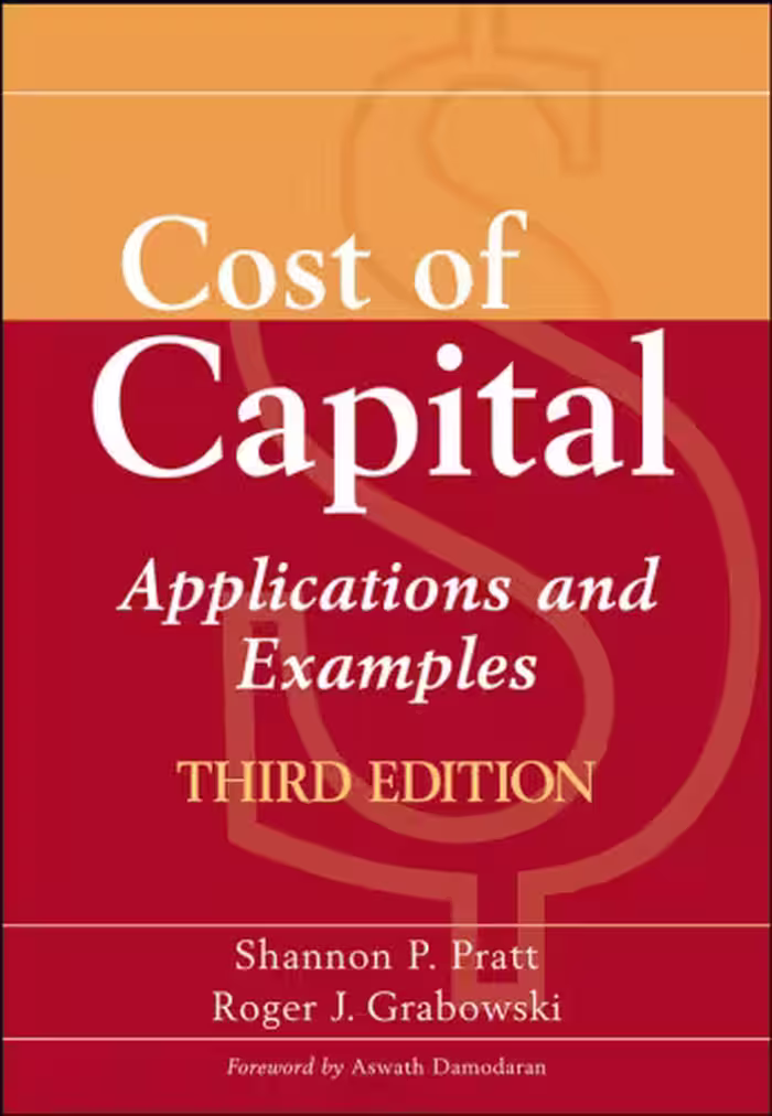 خرید و دانلود نسخه کامل کتاب Cost of Capital: Applications and Examples