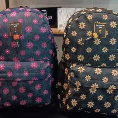 کیف کوله پشتی گل بابونه