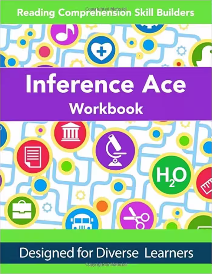 خرید و دانلود نسخه کامل کتاب Inference Ace Workbook (Reading Comprehension Skill Builders)[2017] -   PDF
