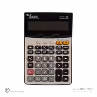 ماشین حساب رومیزی 3صفر 14رقم کاسیک کدDJ-240D-SV