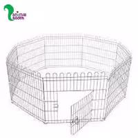 پارک سگ رکس جنس استیل 8 ضلعی 60 *100 سانت