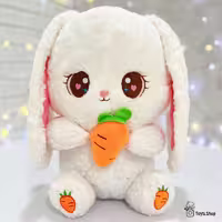 عروسک خرگوش هویج بدست