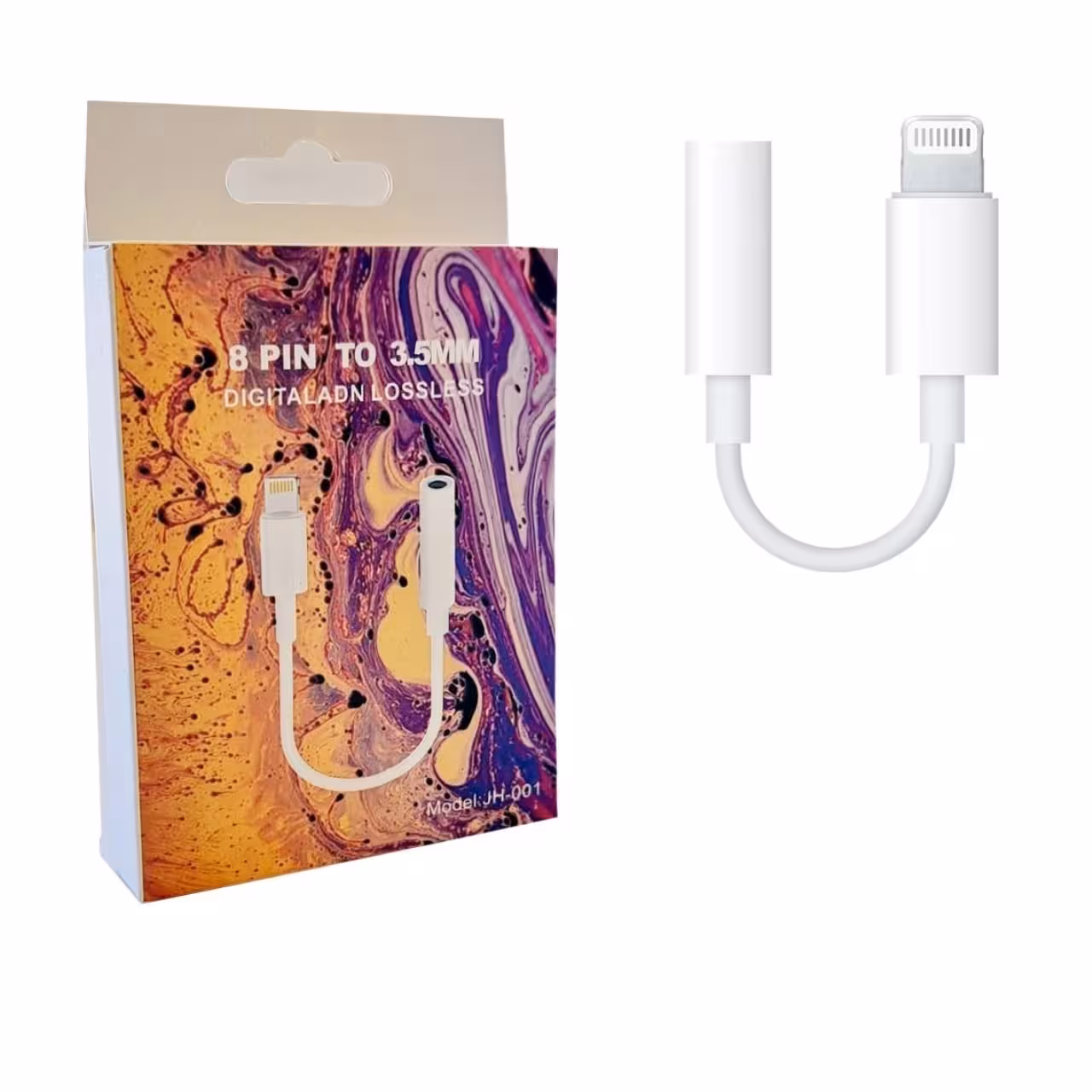 تبدیل لایتنینگ به aux مدل JH-001