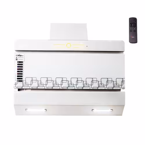 هود مورب بیمکث موتور فلزی سفید مدل 2046