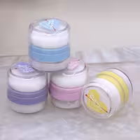 پک 4 عددی شیمر و هایلایتر پددار کاسه ای بدن و صورت ایمن آف نوبل