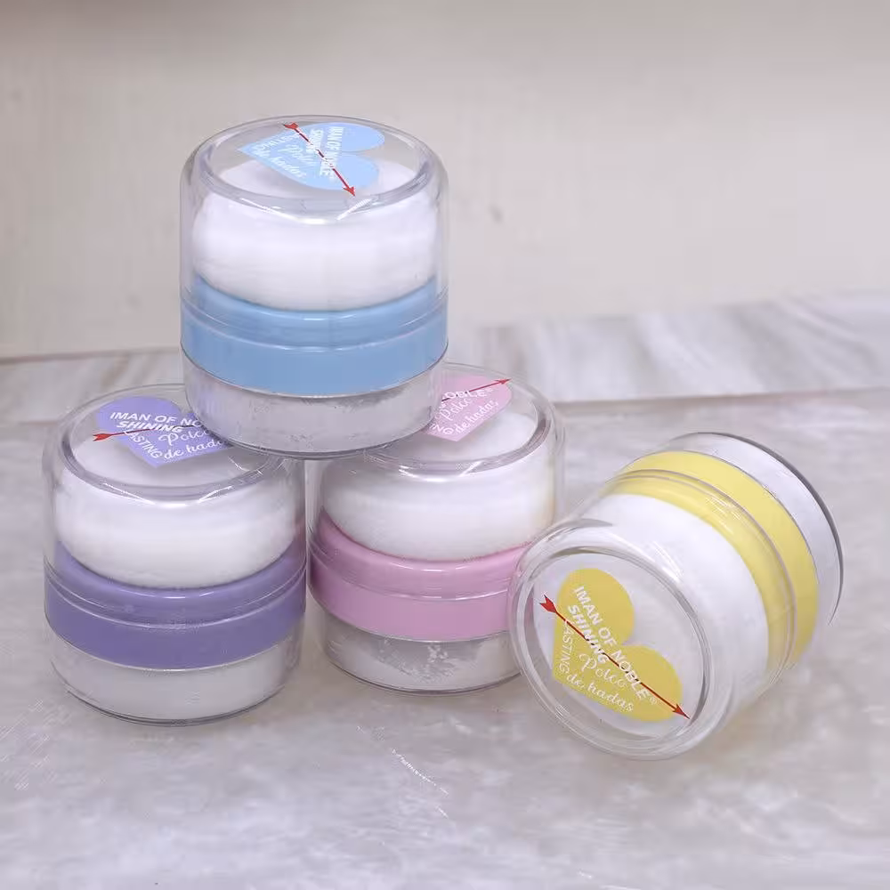 پک 4 عددی شیمر و هایلایتر پددار کاسه ای بدن و صورت ایمن آف نوبل