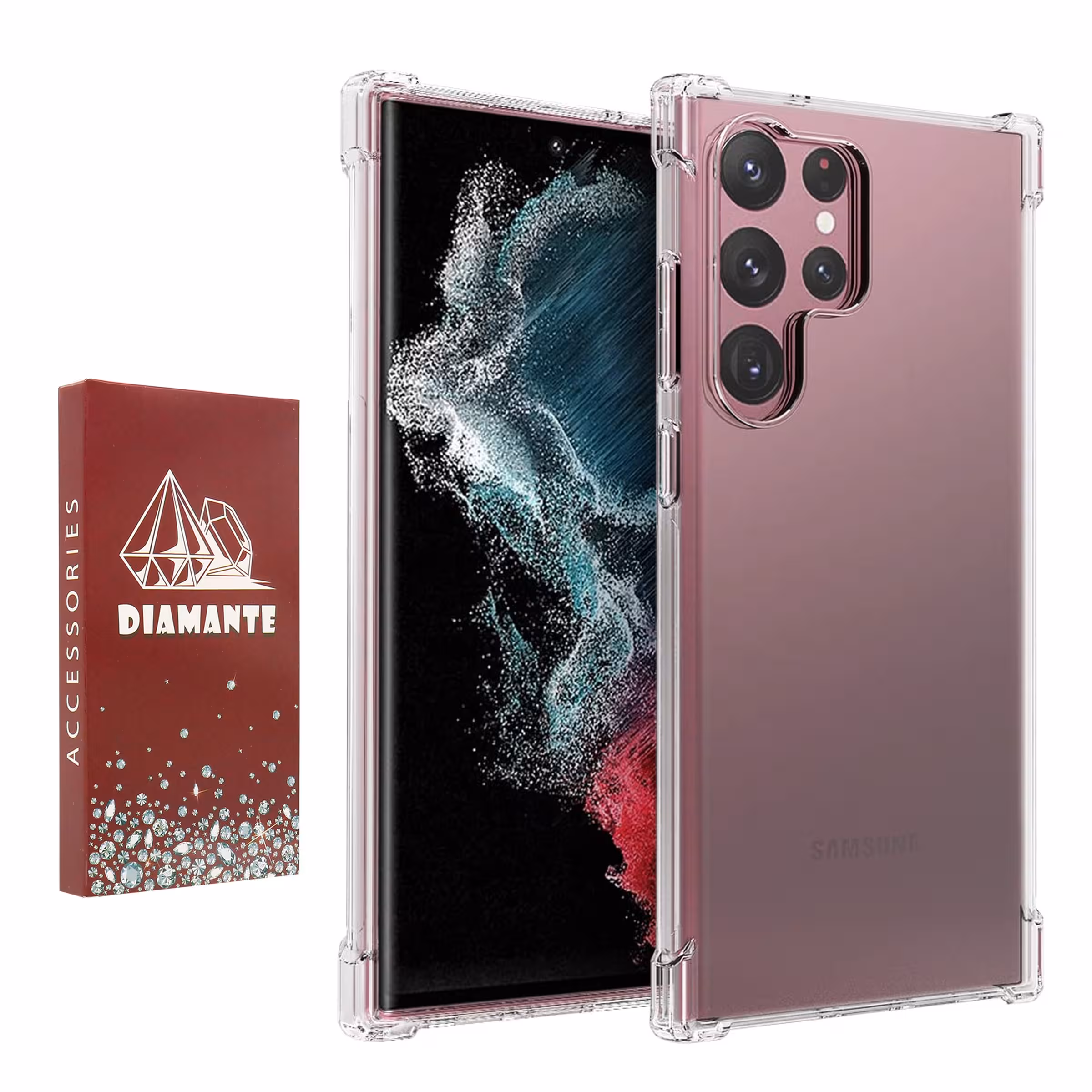 کاور مدل ژله ای بی رنگ مناسب برای گوشی سامسونگ s23 ultra