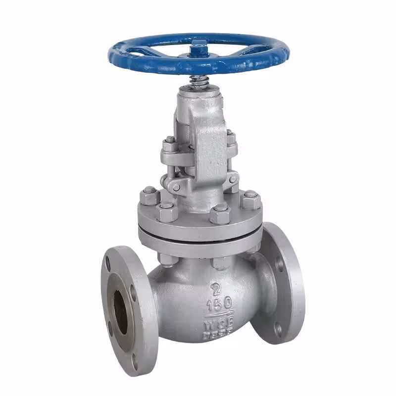 کد:1020 شیرفلکه سوزنی &quot;1/2 2 اینچ کلاس 150 فولاد ریخته گری