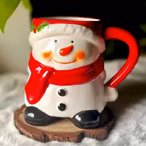 ماگ کریسمسی طرح آدم برفی کد 293