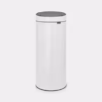 سطل زباله 30 لیتر سفید برابانتیا | Brabantia TOUCH BIN NEW