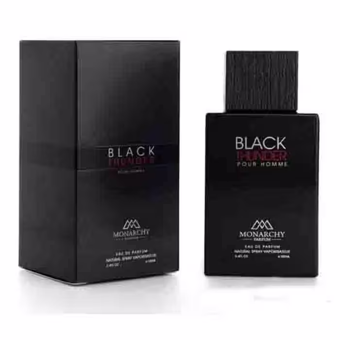 ادکلن مردانه مونارچی بلک تاندر Black thunder MONARCHY 100ml