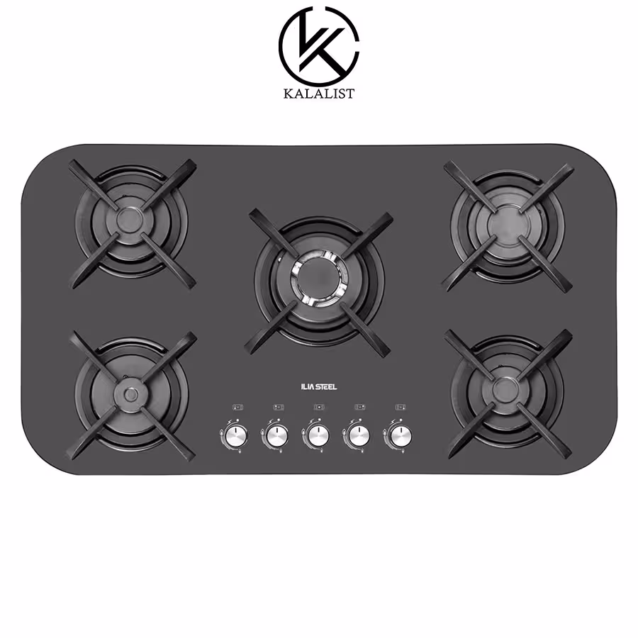 اجاق گاز شیشه ای ایلیا استیل مدل G523