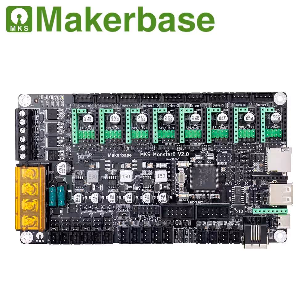 خرید و قیمت برد کنترلر پرینتر سه بعدی MKS Monster8 V2.0