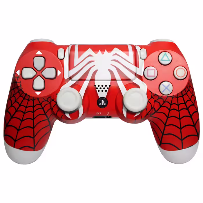 دسته PS4 طرح Spider-Man برد اصلی