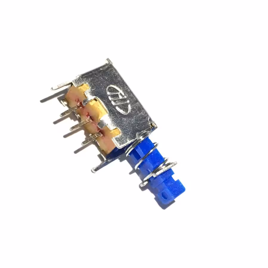 کلید فشاری 3 پایه روبردی push butten 3 pin