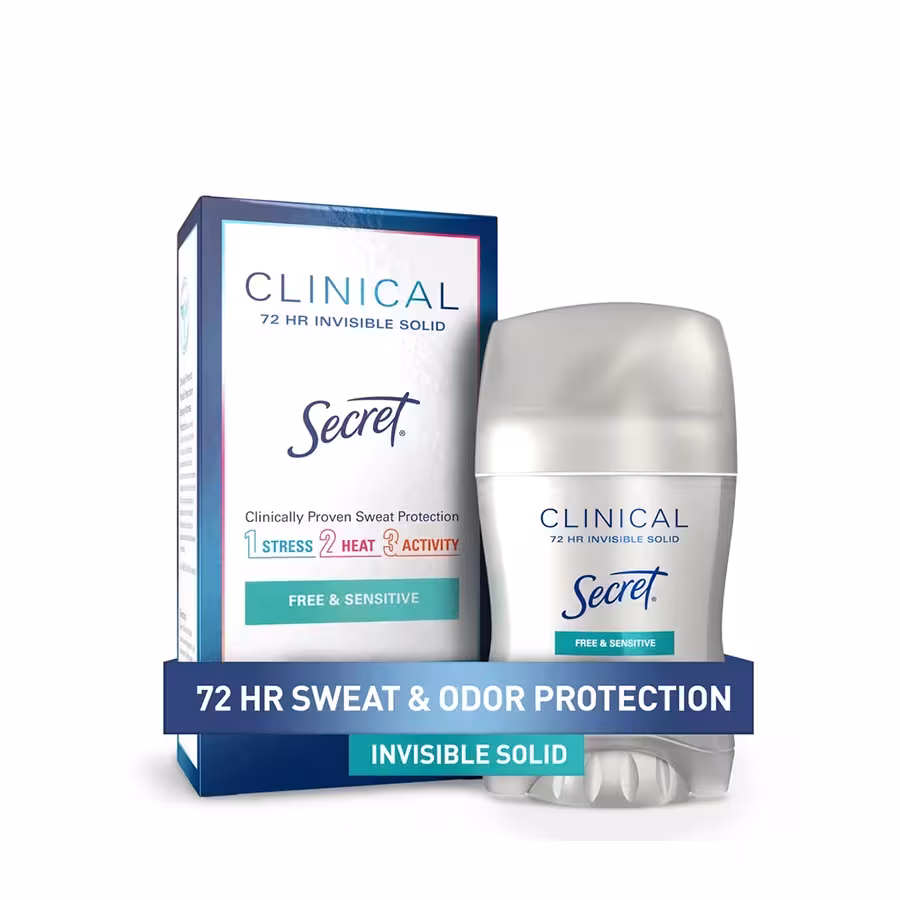مام کلینیکال سگرت 72h (secrett Clinical free sensitive)