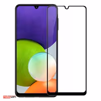 محافظ صفحه نمایش شیشه ای 21D مناسب برای گوشی موبایل سامسونگ Galaxy A22 4G