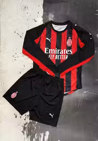 کیت اول آستین بلند میلان 2026 (هواداری)