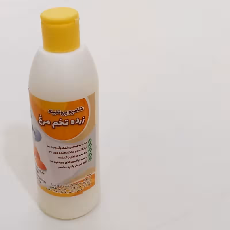 شامپو گیاهی پروتئینه زرده تخم مرغ برکت (پروتئینه مو)(مناسب موهای خشک و مجعد و آسیب دیده و رنگ شده) | amazonchi