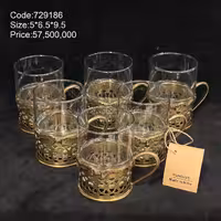 انگاره چایخوری برنجی 729186