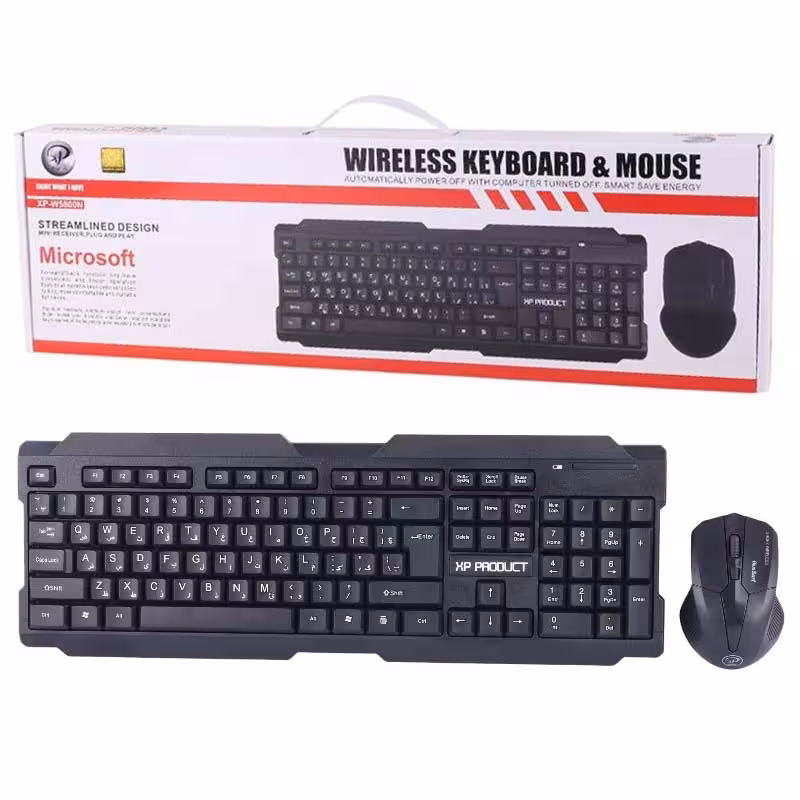کیبورد و ماوس بی سیم ایکس پی XP-W5800
