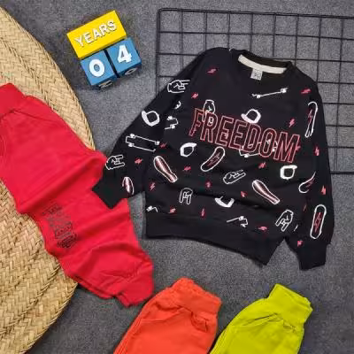 بلوز شلوار بچه گانه اسپرت اسکیت کد 8478