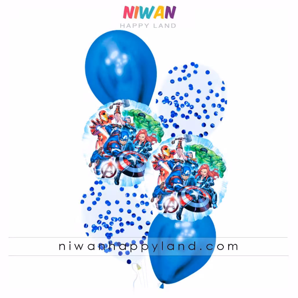 پک بادکنک اونجرز 6عددی