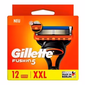 یدک خود تراش ژیلت فیوژن 5 پک 12 عددی