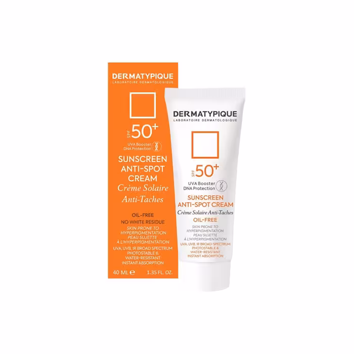 ضد آفتاب بی رنگ و روشن کننده SPF 50 درماتیپیک | 40 میل