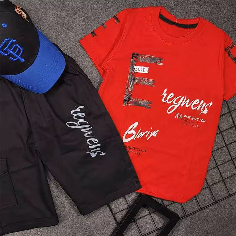 ست تیشرت شلوارک پسرانه