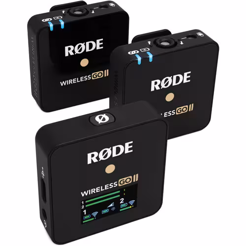 میکروفن بی سیم رُد Rode Wireless GO II Compact Digital Wireless Microphone