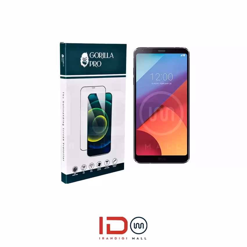 گلس و محافظ هیدروژلی (شفاف) نمایشگر گوشی ال جی مدل LG G6