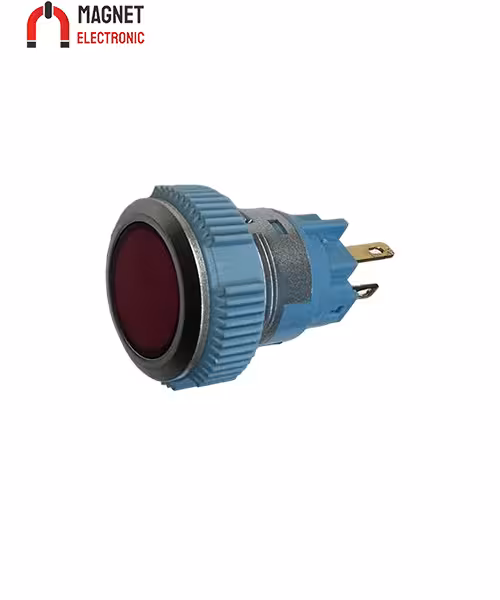 کلید L19F-11-N-M-SR قرمز 12V کد 1725