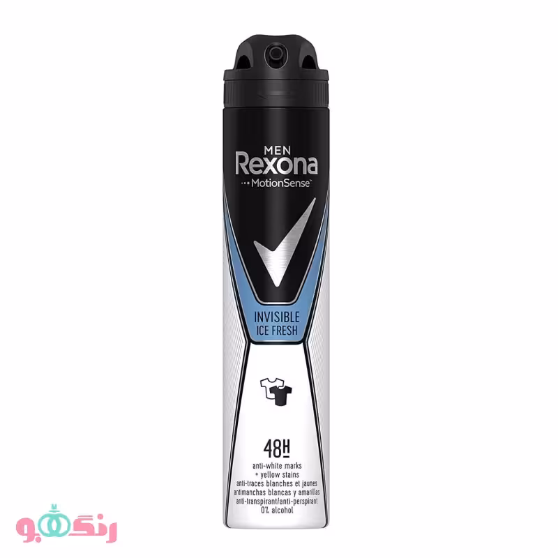 اسپری ضد تعریق مردانه رکسونا مدل Invisible Ice Fresh