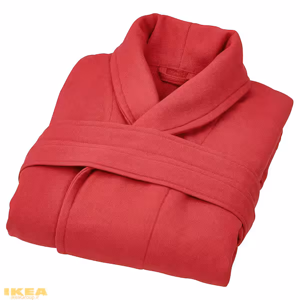 روپوش حمام قرمز سایز L/XL مدل OCKERN | برند ایکیا | ارسال 15 الی 20 روز کاری