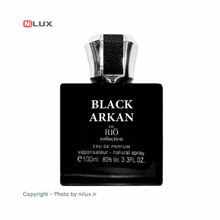 ادو پرفیوم مردانه ریو کالکشن مدل Black Arkan حجم 100 میلی لیتر