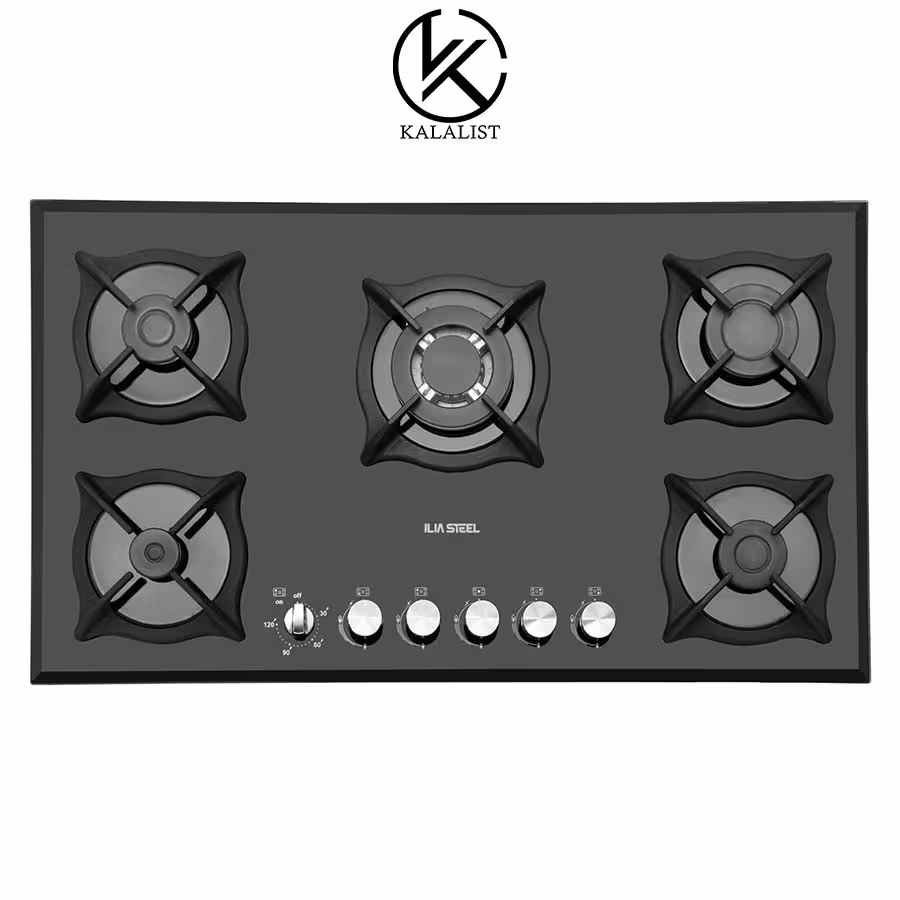 اجاق گاز شیشه ای ایلیا استیل مدل G503T