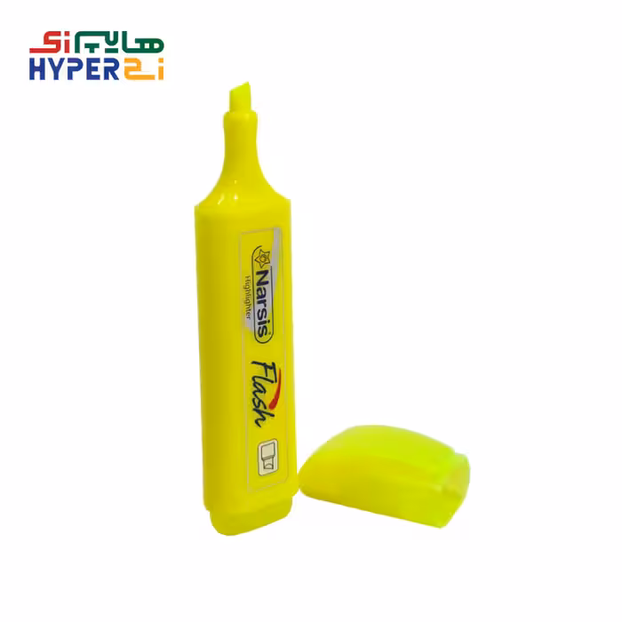 ماژیک هایلایت فسفری نارسیس مدل فلشNarsis