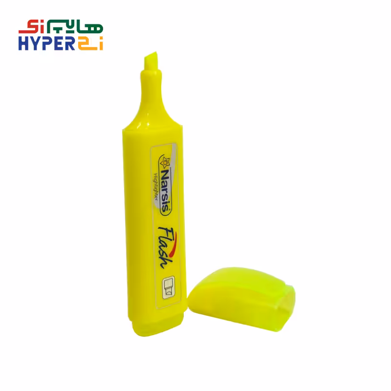 ماژیک هایلایت فسفری نارسیس مدل فلشNarsis